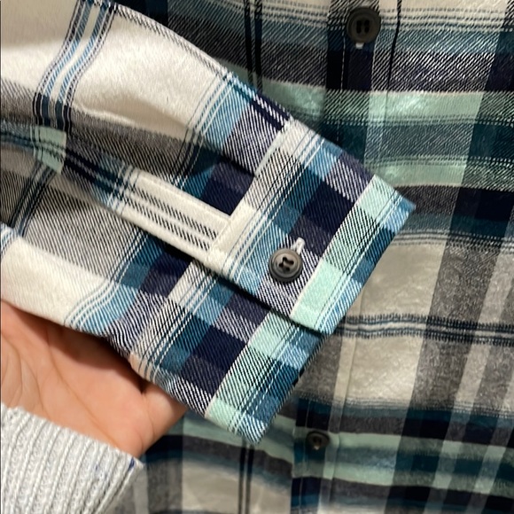 Zara Blue & White Shirt - Picture 5 of 5